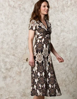 Robe longue chic imprimé