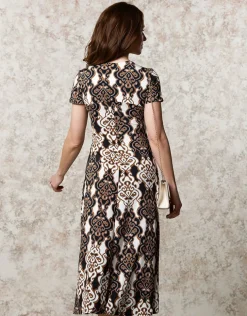 Robe longue chic imprimé
