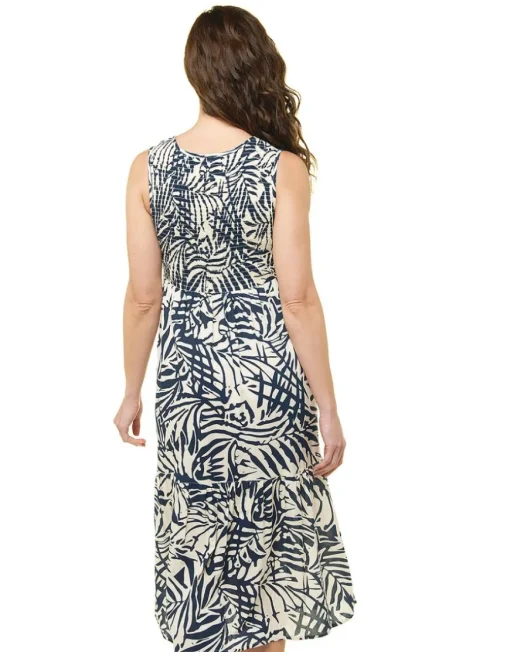 Robe longue imprimée
