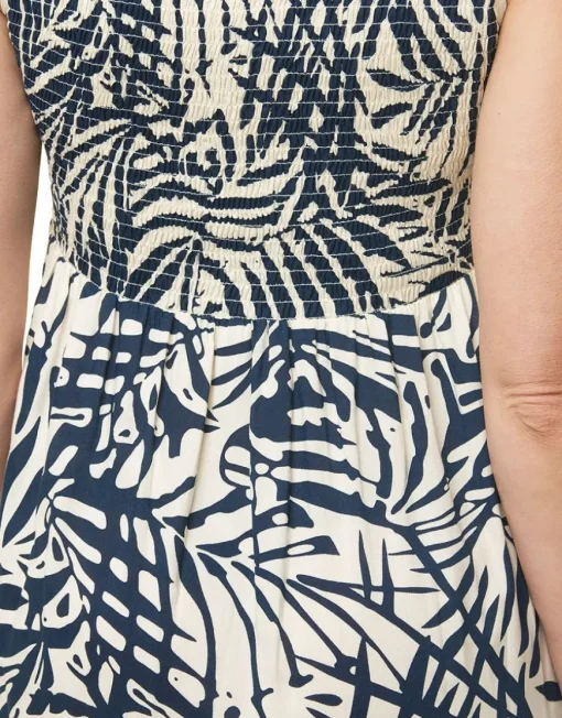 Robe longue imprimée