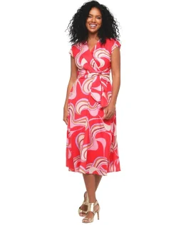 Robe longue rose chic