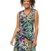 Robe motif coton modal