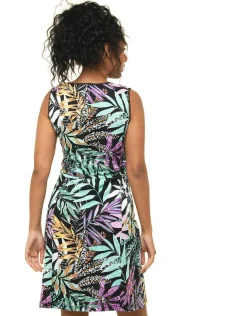 Robe motif coton modal