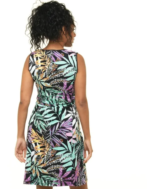 Robe motif coton modal