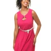 Robe rose fuchsia chic