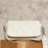 Sac bandoulière écru