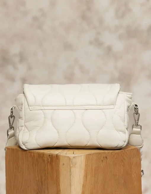 Sac bandoulière écru