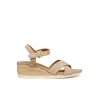 Sandales talon cuir beige GEOX