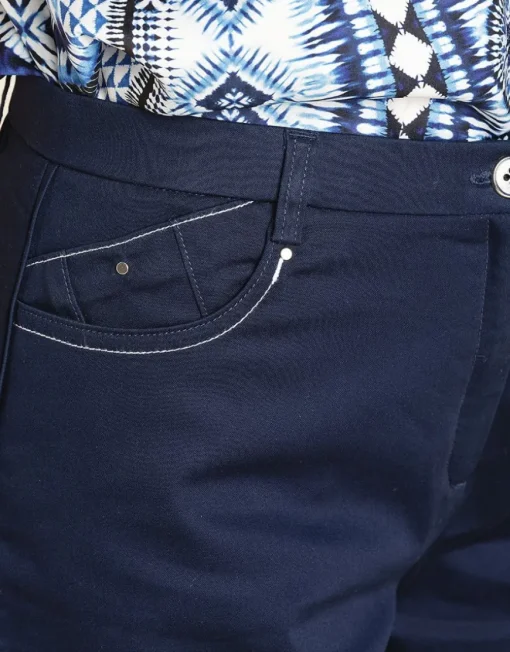 Short coton marine