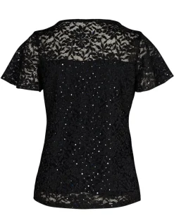 Top dentelle noire