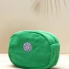 Trousse éponge vert