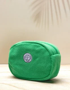Trousse éponge vert