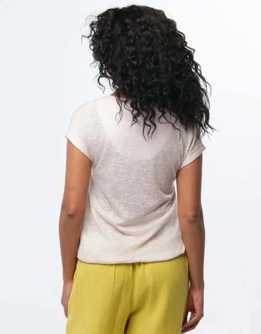 T-shirt beige motif