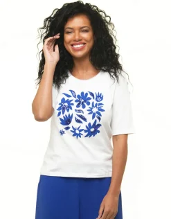 T-shirt blanc 100% coton