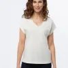 T-shirt coton écru