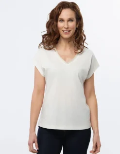 T-shirt coton écru