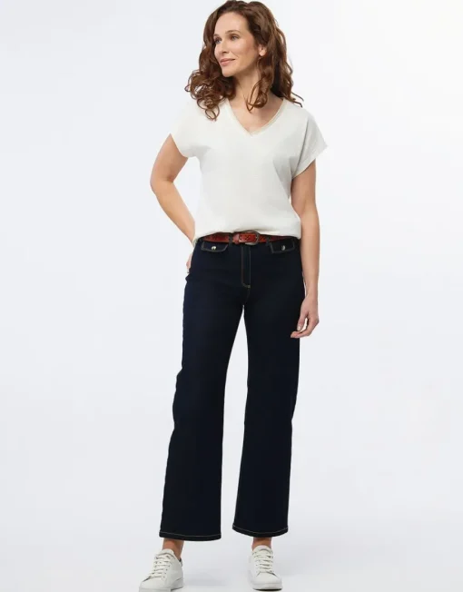 T-shirt coton écru