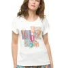 T-shirt écru 100% coton