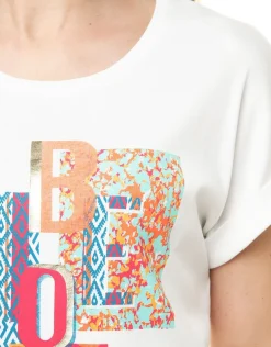 T-shirt écru 100% coton