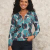 T-shirt doux motif gris