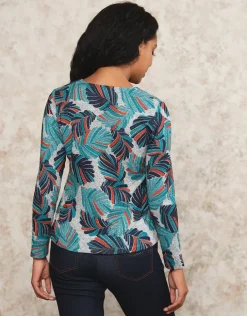 T-shirt doux motif gris