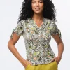 T-shirt imprimé kaki