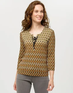 T-shirt motif jaune