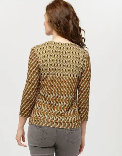 T-shirt motif jaune