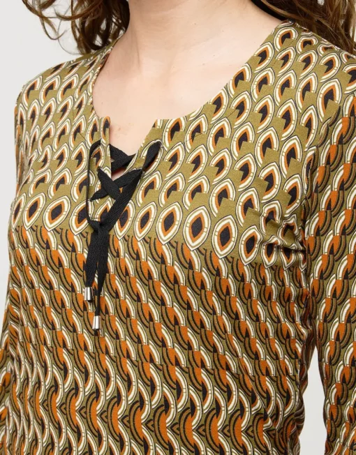 T-shirt motif jaune