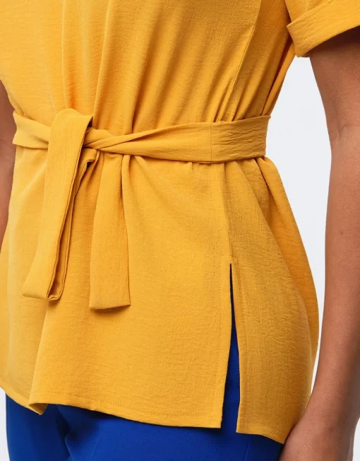 Tunique chic ocre
