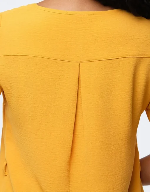 Tunique chic ocre