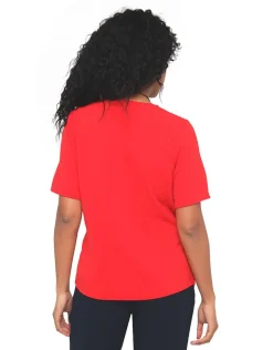 Tunique rouge chic