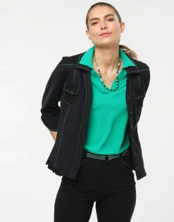 Veste chemise noire