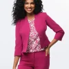 Veste chic framboise