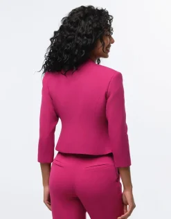 Veste chic framboise