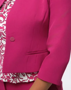 Veste chic framboise