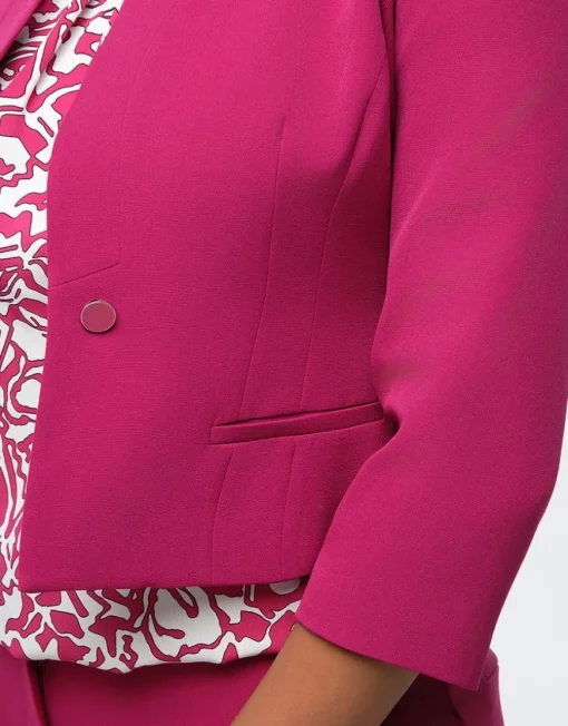 Veste chic framboise