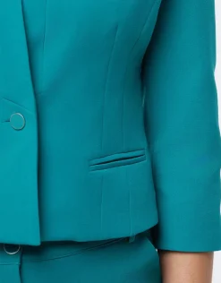 Veste chic émeraude