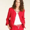 Veste chic rouge