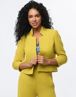 Veste chic vert anis