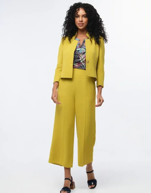 Veste chic vert anis