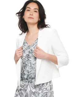 Veste habillée écrue