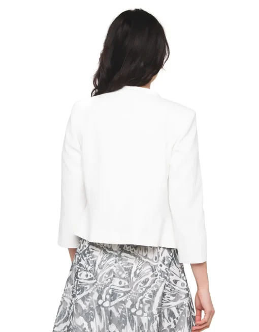 Veste habillée écrue