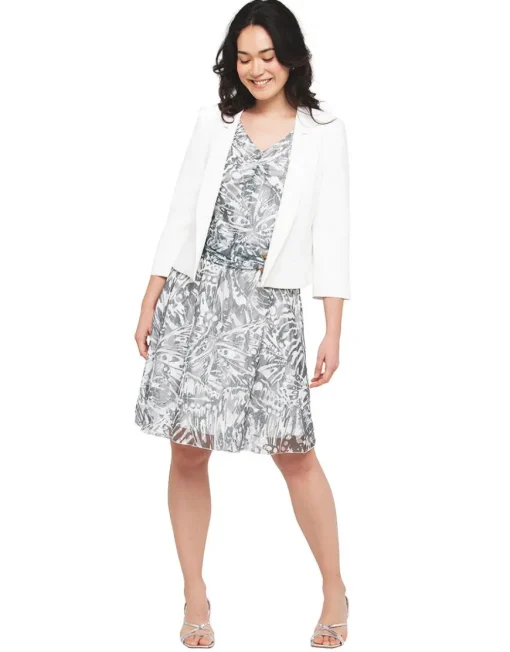 Veste habillée écrue