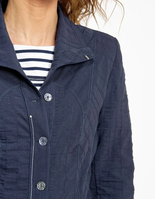 Veste legère bleue marine