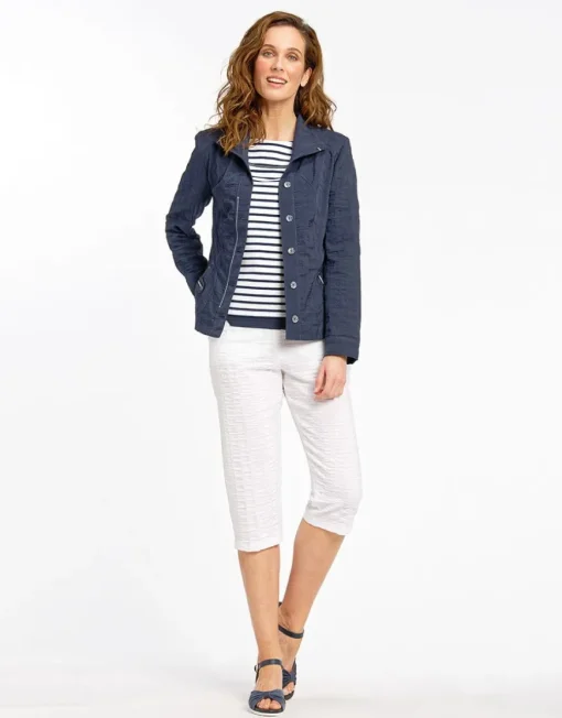 Veste legère bleue marine