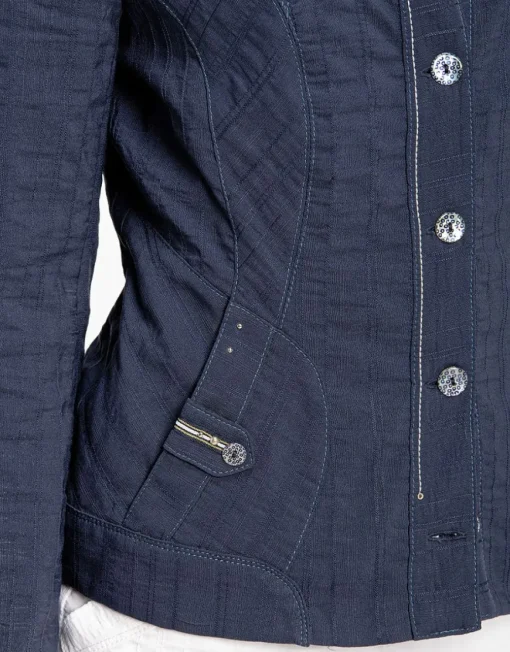 Veste legère bleue marine