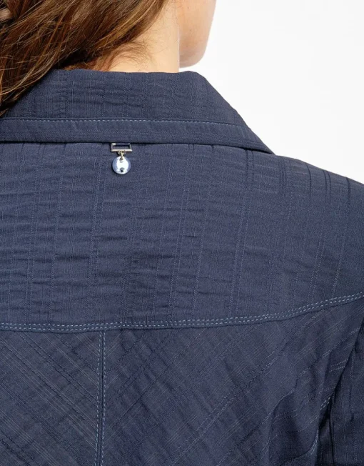 Veste legère bleue marine