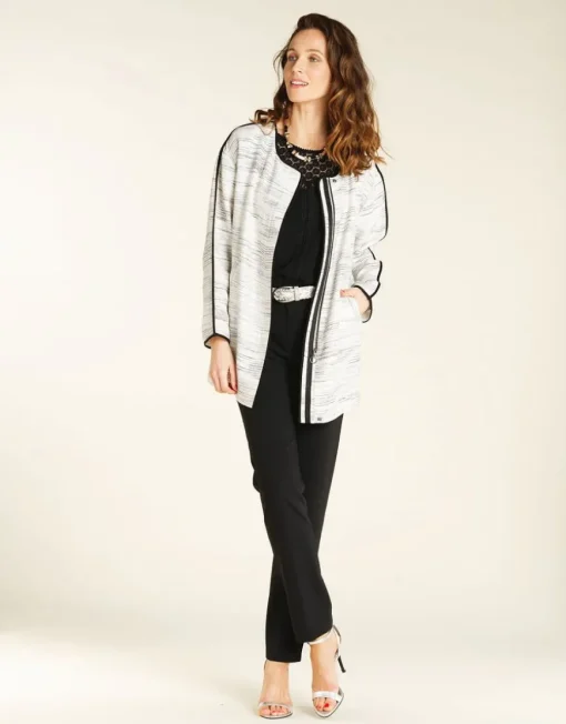 Veste longue chic