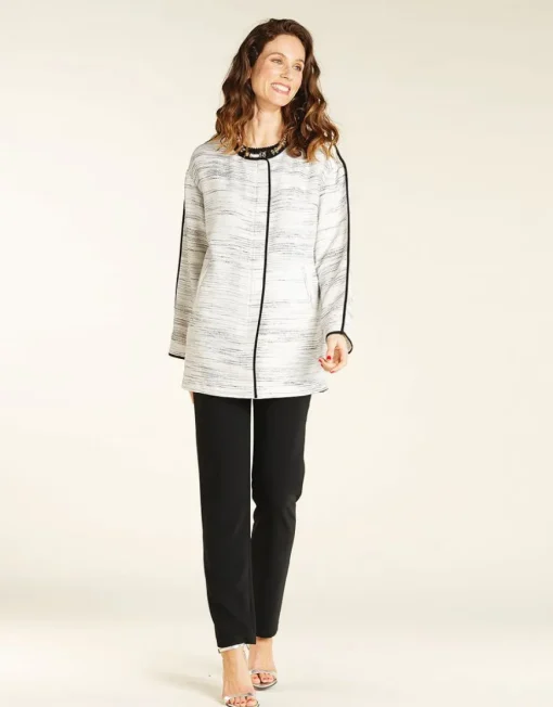 Veste longue chic
